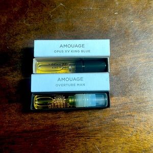 Amouage samples in perfect condition, great long lasting scents.